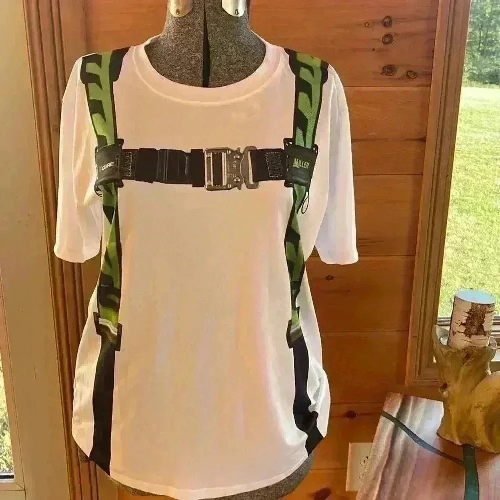 Men’s extra-large Miller 100% polyester T-shirt